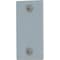 Prime-Line Steel Door Edge Hole Filler Plate, 1-1/8 in., Gray Finish (Single Pack) U 9521 - alternate 1